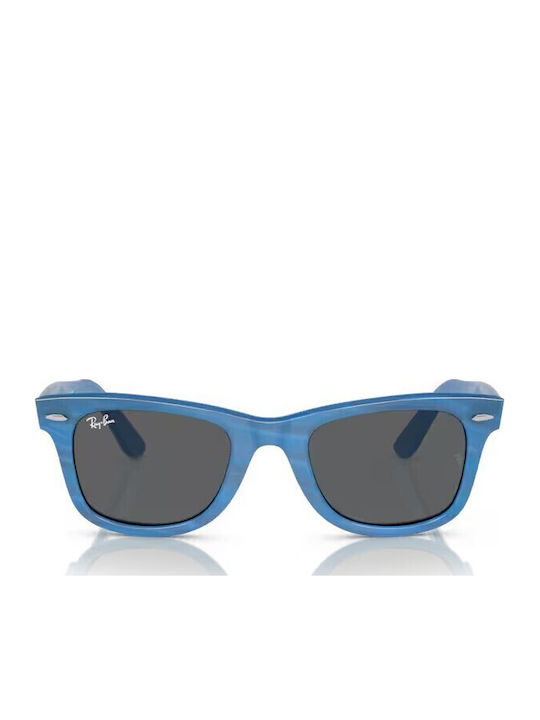 Ray Ban Wayfarer Синьо Слънчеви Очила с Пластмасова Рамка