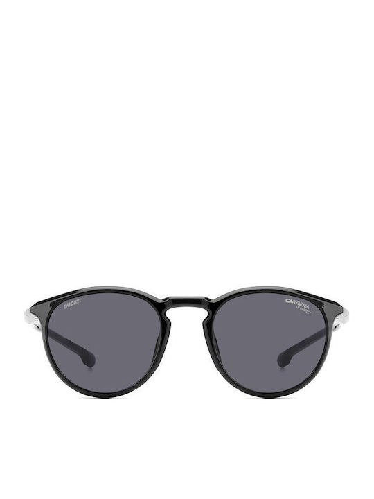 Carrera Unisex Γυαλιά Ηλίου με Μαύρο Κοκκάλινο Σκελετό και Γκρι Φακό 035/S 807/IR