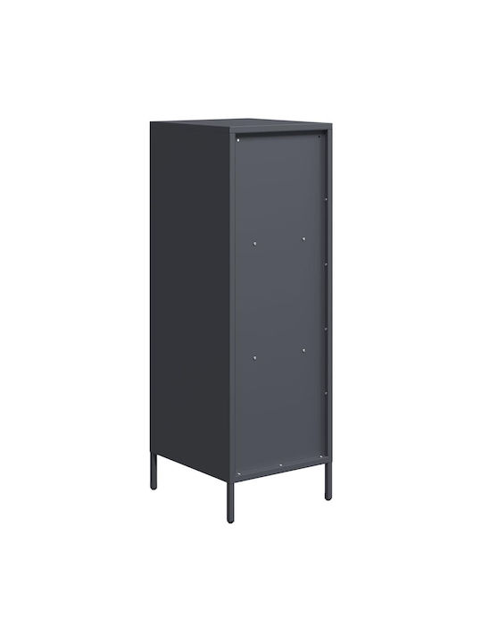 Ντουλάπι Γραφείου Μεταλλικό Ανθρακί 35x39x103.5cm