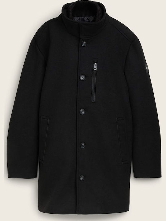 Men's Half Coat Black