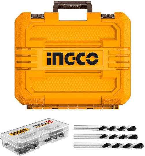 Ingco Percussive Drill Driver Battery Brushless 20V 2x2Ah