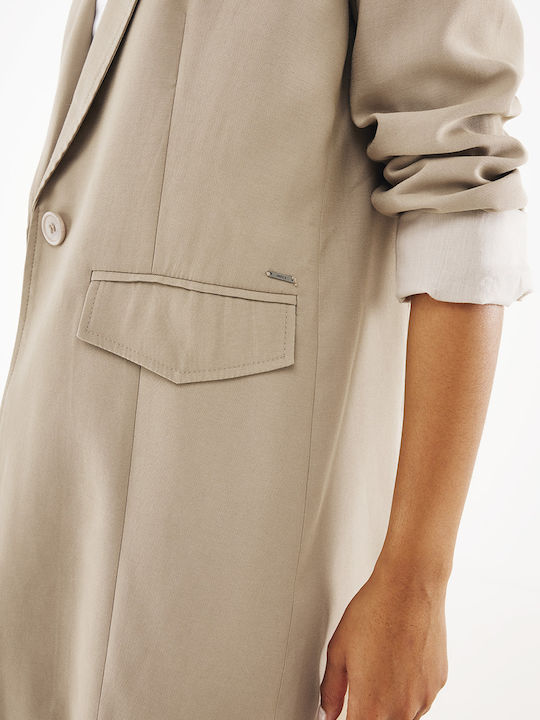 Mexx Women's Blazer Beige