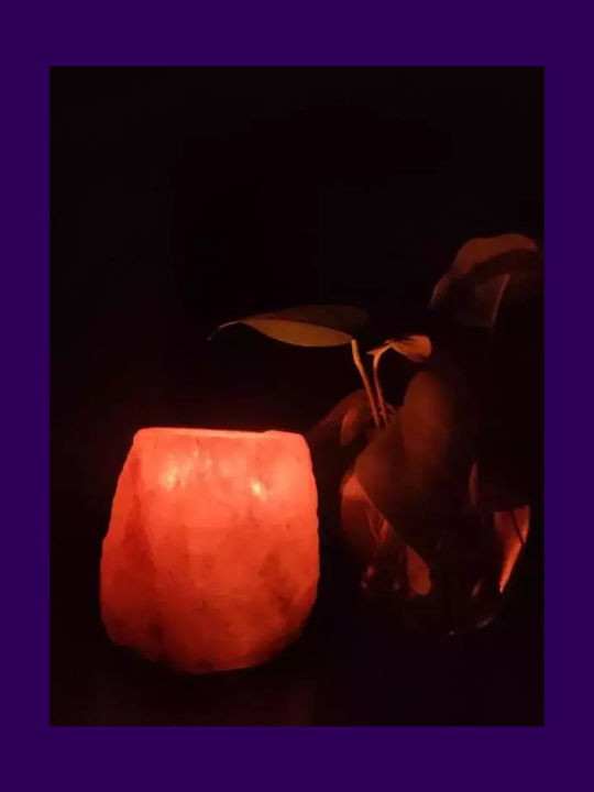 Κηροπήγιο Αλάτι Ιμαλάιων Himalayan Salt Tealight Holder 10cm 1,15kg