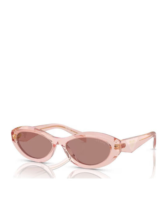 Prada Sunglasses Pink with Acetate Frame & Pink Lens