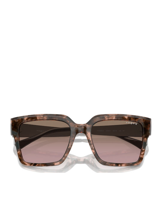 Vogue Feminini Ochelari de soare cu Maro Tortoise Cadru și Maro Degrade Lentilă VO5553S 314514