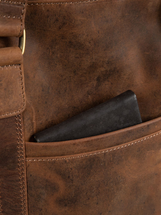 Herrentasche Schulter / Crossbody Braun