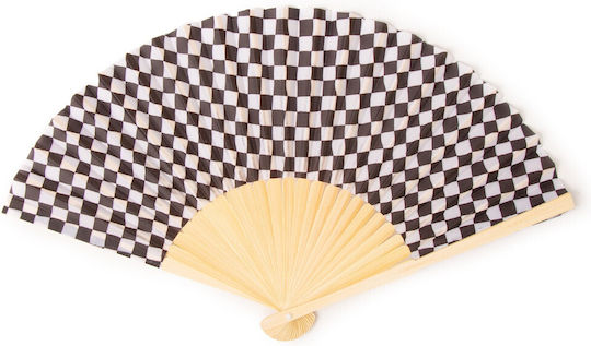 Out of the Blue Fan Coffee / Beige 21cm