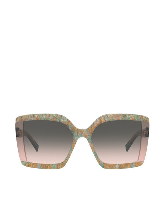 Missoni Women's Sunglasses with Multicolour Plastic Frame and Gray Gradient Lens MIS 0186/S 038/FF