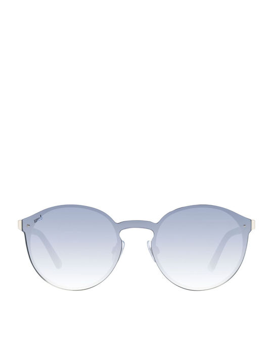 Web Sunglasses Ροζ Χρυσά with Metal Frame & Gray Lens
