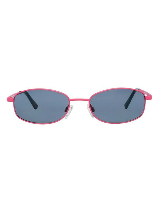 MORE & MORE Sunglasses with Red Metal Frame and Gray Lens 54520 900