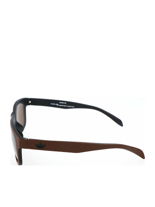 adidas Unisex Sunglasses with Brown Plastic Frame and Brown Lens AOR005-044009