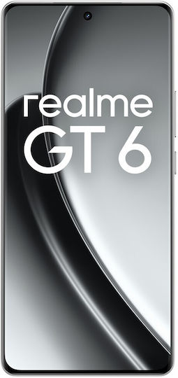 Realme GT 6 5G Dual SIM (16GB/512GB) Fluid Silver