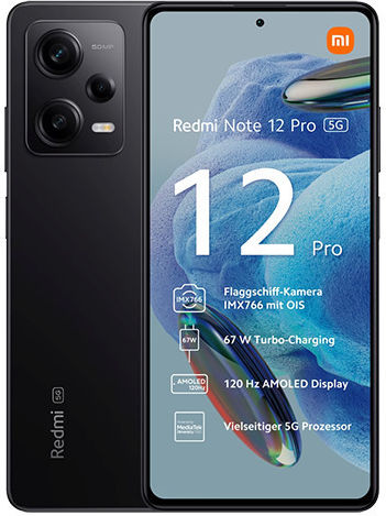 Xiaomi Redmi Note 12 Pro 4G NFC Dual SIM (6GB/128GB) Graphite Gray