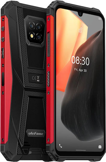 Ulefone Armor 8 Pro Dual SIM (6/128GB) Smartphone Rugged Roșu