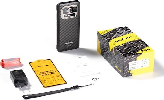 Ulefone Armor 25T Pro 5G Dual SIM (6GB/256GB) Resistant Smartphone Frost Black