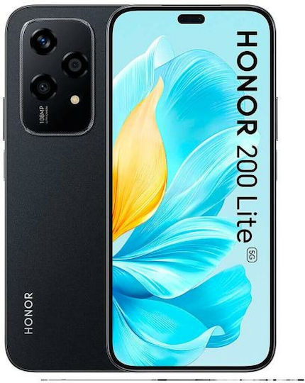 Honor 200 Lite 5G Dual SIM (8GB/256GB) Midnight Black