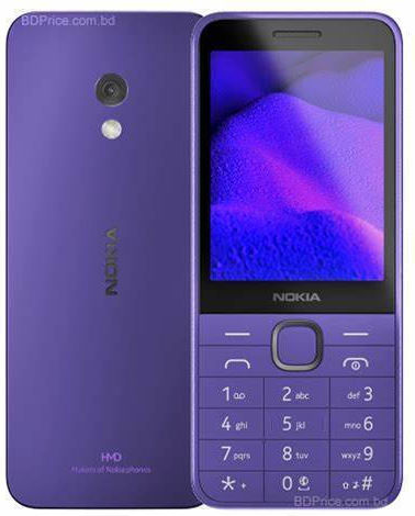 Nokia 235 4G (2024) Dual SIM Handy mit Tasten Lila