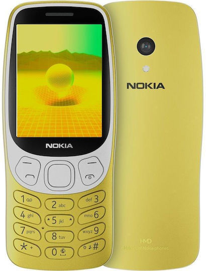 Nokia 3210 Dual-SIM Handy mit Tasten Y2K Gold