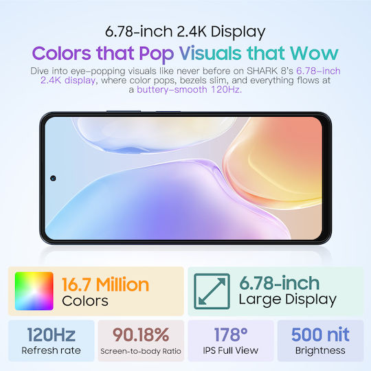 BlackView Shark 8 Dual SIM (8/256GB) Галактически Син