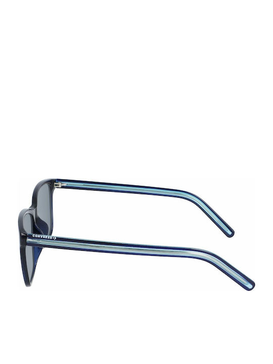 Converse Chuck Women's Sunglasses with Navy Blue Plastic Frame and Blue Lens CV506S-411