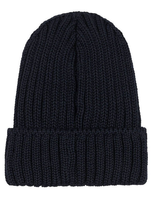 Beanie Ανδρικός Σκούφος Πλεκτός σε Μπλε χρώμα