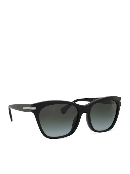 Ralph Lauren Women's Sunglasses with Black Plastic Frame and Black Gradient Lens PH5310U 50018G