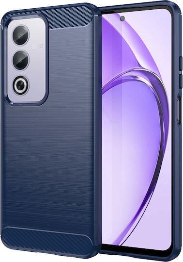 Techsuit Carbon Back Cover Σιλικόνης Μπλε (Oppo A80 5G)