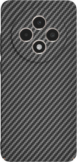 Techsuit Carbonite Fibershell Umschlag Rückseite Schwarz (Oppo Reno12 F 4G, Oppo Reno12 F 5G, Oppo Reno12 FS)