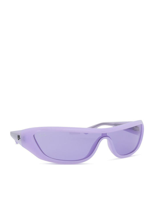 Ray Ban Unisex Ochelari de soare cu Violet Cadru și Violet Lentilă RB4431 67581A