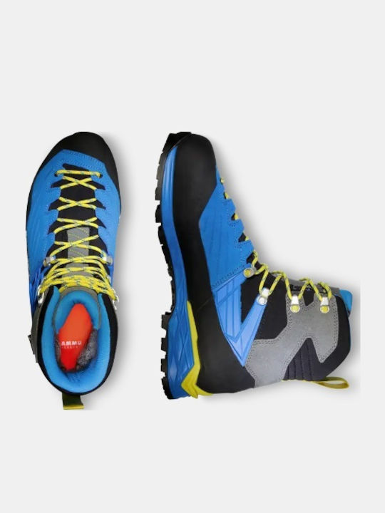 Mammut Kento Pro Ανδρικά Ορειβατικά Μποτάκια Αδιάβροχα με Μεμβράνη Gore-Tex Μπλε