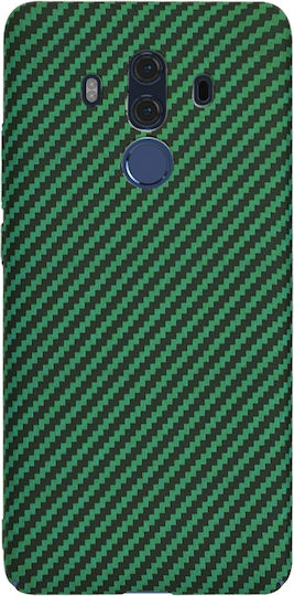 Techsuit Carbon Back Cover Silicone Green (Huawei Mate 10 Pro)