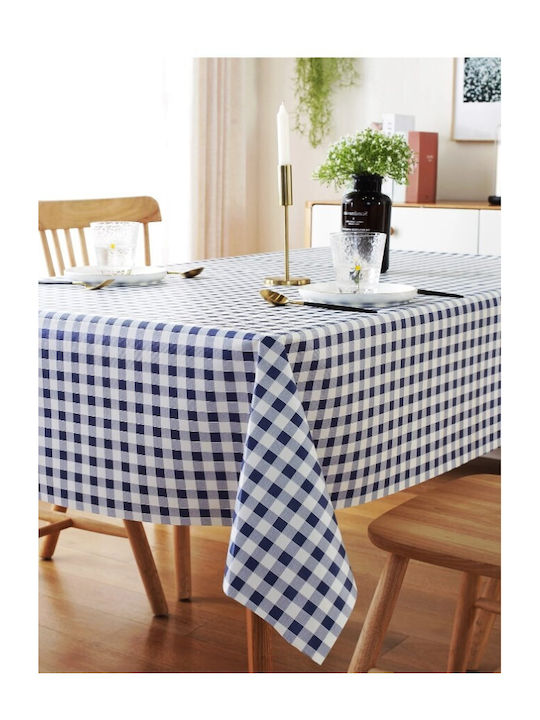 Flamingo Tischtuch 5467 Blue 140x140cm