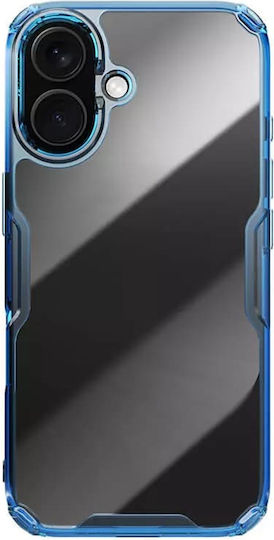 Nillkin Nature Tpu Pro Umschlag Rückseite Silikon Blau (iPhone 16)