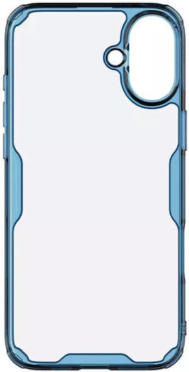 Nillkin Nature Tpu Pro Umschlag Rückseite Silikon Blau (iPhone 16)
