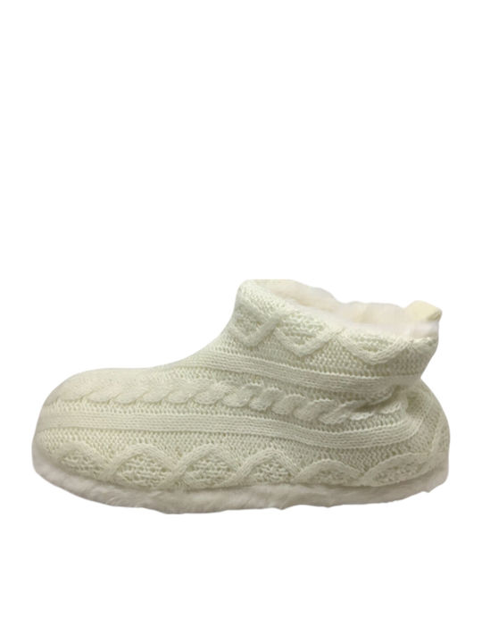 DE TRENTO I Closed Women's Slippers White
