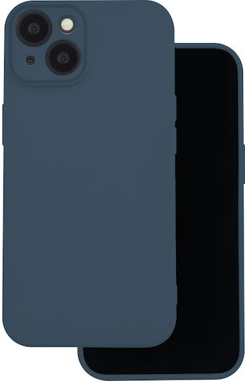 Silicone Back Cover Tempered Glass Blue Oppo A78 4G