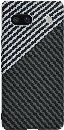 Techsuit Carbon Back Cover Σιλικόνης Γκρι (Google Pixel 7a)