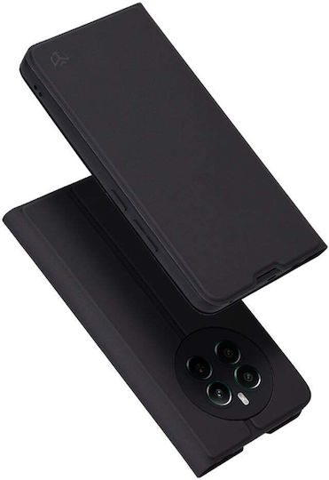 Techsuit Buchen Sie Silikon / Synthetisches Leder Schwarz (Realme 12+ - Realme)