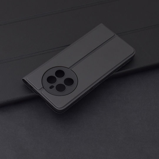Techsuit Buchen Sie Silikon / Synthetisches Leder Schwarz (Realme 12+ - Realme)