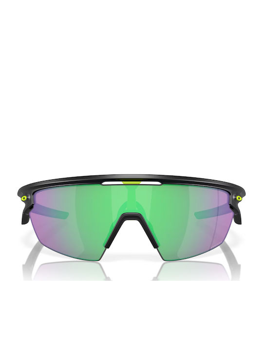 Oakley Sphaera Men's Sunglasses with Black Plastic Frame and Green Mirror Lens OO9403-08