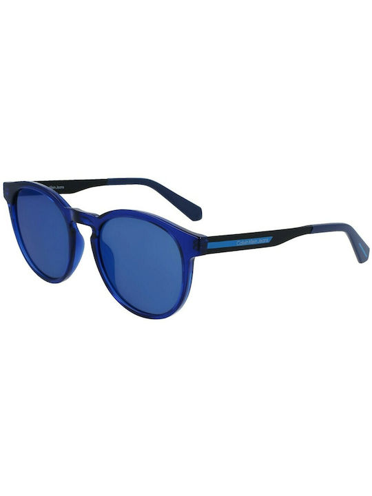 Calvin Klein Sunglasses with Blue Plastic Frame and Blue Lens CKJ22643S 400