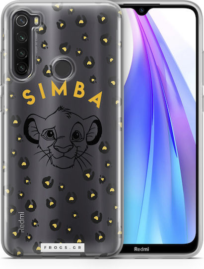 Caselab Simba Umschlag Rückseite Silikon Transparent (Redmi Note 8T)