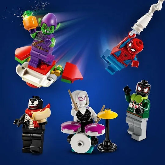 LEGO Super Heroes Spider-Man Advent Calendar 2024 for Ages 7+ 246 Pieces