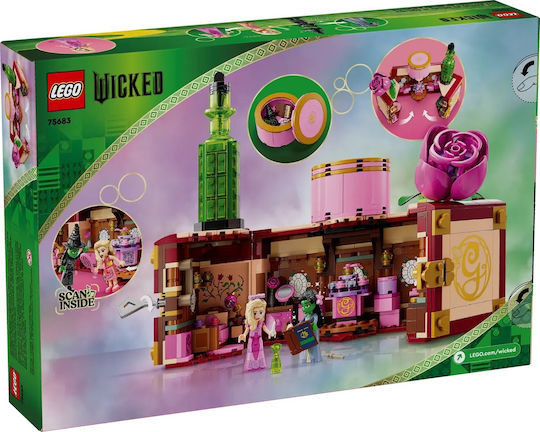LEGO Wicked Glinda & Elphaba Dormitory За 8+ Години 740 Бройки