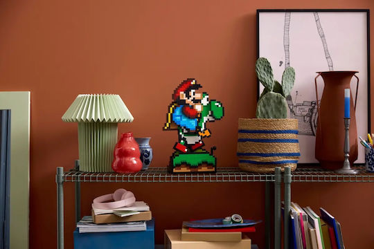 LEGO Super Mario World Mario & Yoshi Pentru 18+ Ani 1215 Bucăți