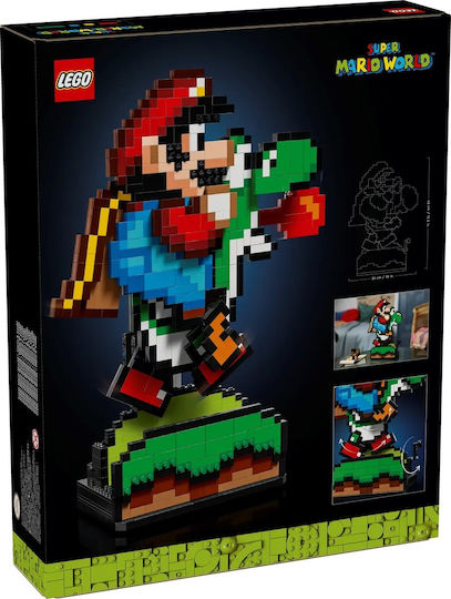 LEGO Super Mario World Mario & Yoshi Pentru 18+ Ani 1215 Bucăți