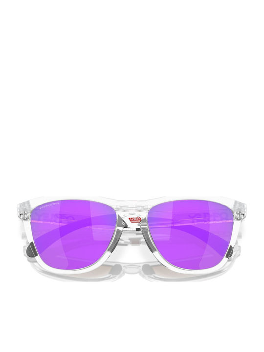 Oakley Frogskins Range Unisex Sonnenbrille mit Transparent Kunststoff Gestell OO9284-12