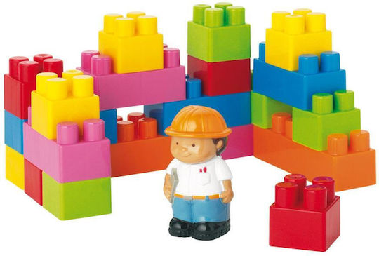 Ecoiffier Abrick Building Blocks for 1 Plus Year 50 Pieces