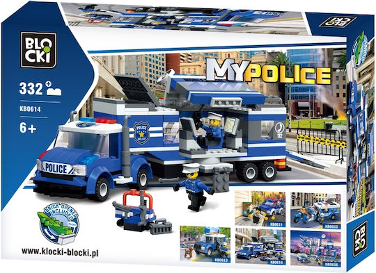 Blocki Building Blocks My Police for 6+ Years 332 Pieces