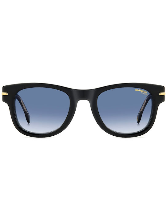 Carrera Sunglasses with Black Plastic Frame and Blue Gradient Lens 330/S 807/08